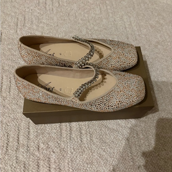 Azura Shoes - Azura Kailyn Ballet Flat, size 41/9.5 to 10M